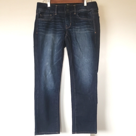 American Eagle Outfitters Denim - American Eagle Artist stretch dark wash jeans, size 6